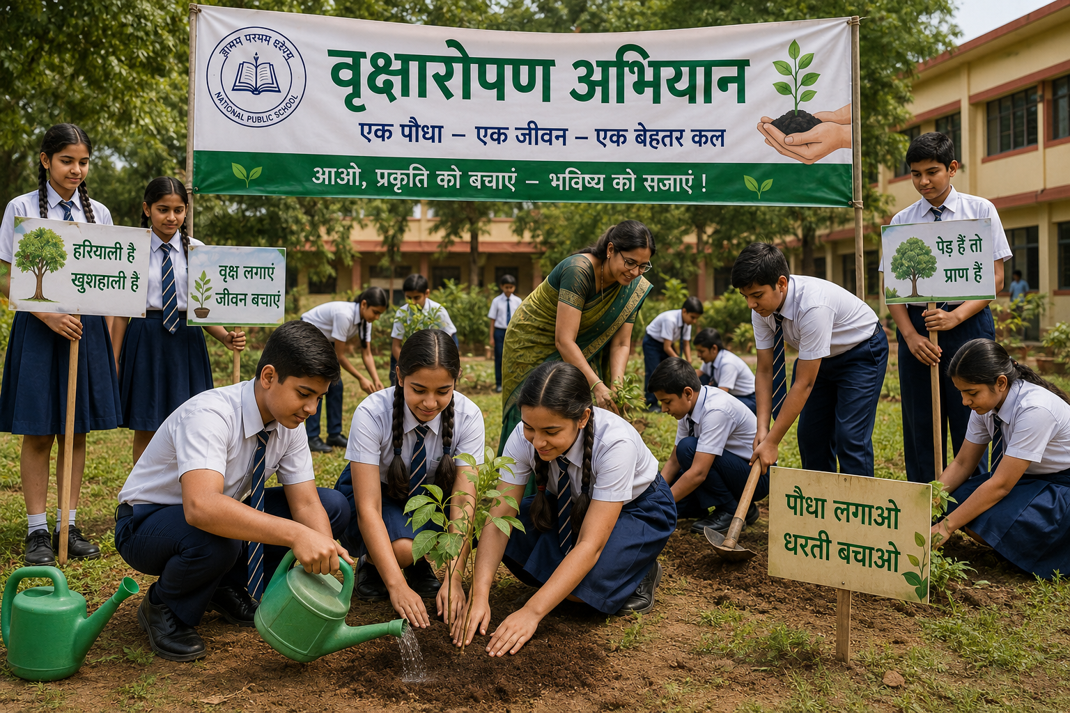वृक्षारोपण अभियान
